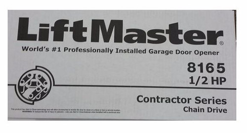 8165 / 3255 LiftMaster 1/2hp Garage Door Opener Chain Drive Rail Not Included - Picture 3 of 3