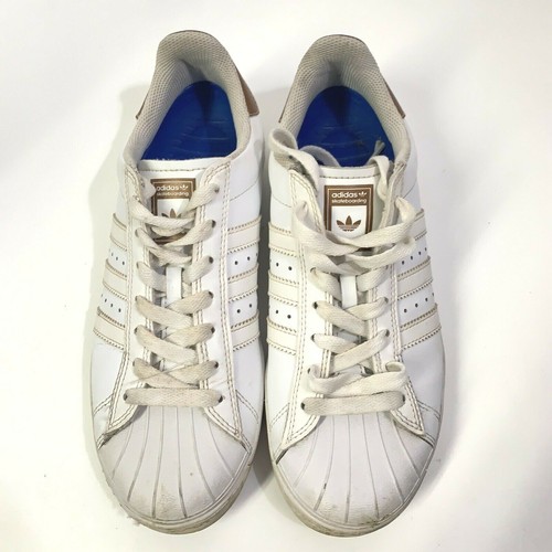 "RARE" 2015 ADIDAS ORIGINAL SUPERSTAR VULC ADV SKATEBOARDING SIZE 6 US BB8861 - Picture 3 of 8