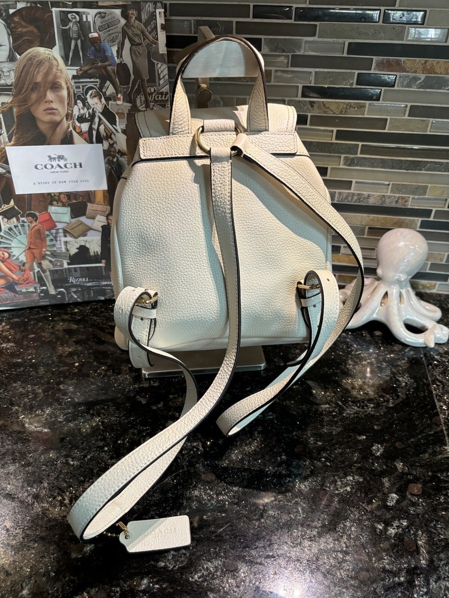 バッグ Coach Womens Pennie Backpack 22 COACH® Outlet | Pennie Backpack 22 In Rainbow Signature Canvas
