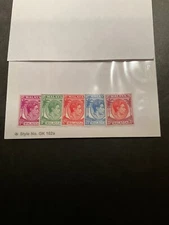 Stamps Malaya-Malacca Scott #22-6 hinged