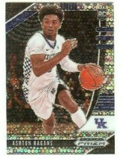 2020-21 Panini Prizm Draft Fast Break Silver Disco Prizm #79 Ashton Hagans RC