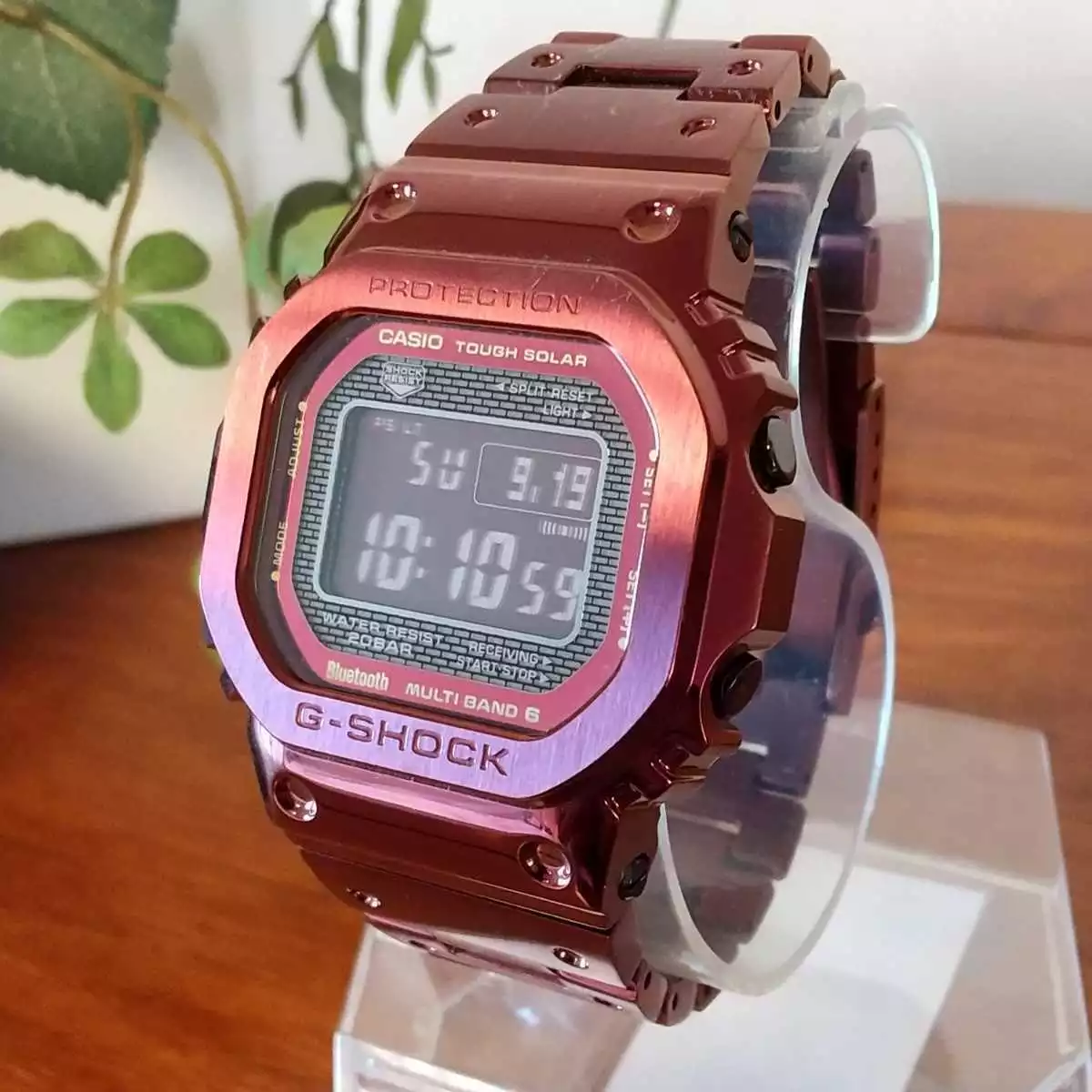 Casio G-Shock GMW-B5000RD-4JF Bluetooth Solar Powered Radio [Near