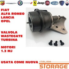 FIAT ALFA LANCIA OPEL 1.3 MJ VALVOLA WASTEGATE TURBO TURBINA USATO 71794041