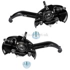 Pair Front Steering Knuckle+Wheel Hub Bearing for 08-12 Honda Accord 09-14 Acura