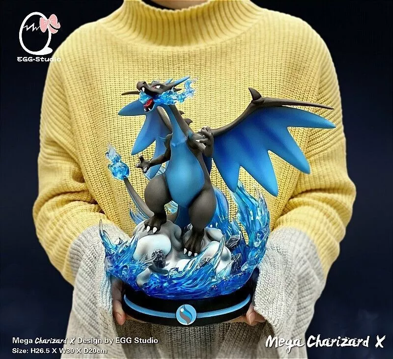 In stock EGG Studio Mega Charizard X 1/6 Resin Figure Model Statue