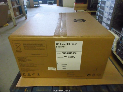 HP Y1G00A Finisher with stacker / stapler for MFP E77822 E77825 E77830 NEW NEU