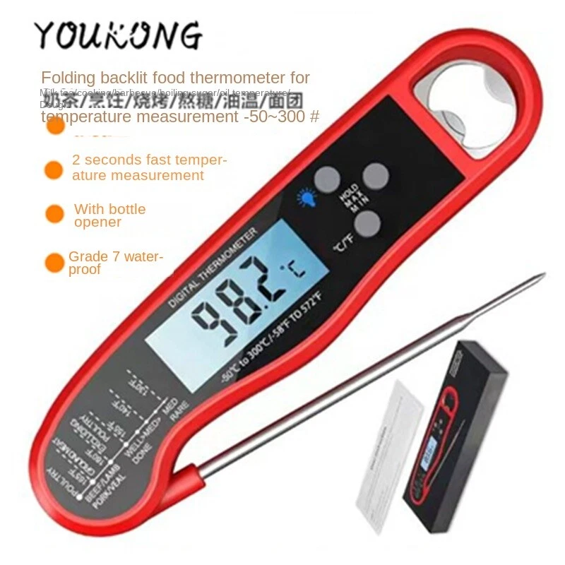 Meat Thermometer Digital for Grilling Cooking Waterproof Read Food thermometers