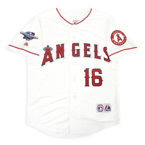 Garret Anderson 2002 Anaheim LA Angels World Series Home & Road Men's Jersey - Picture 4 of 10
