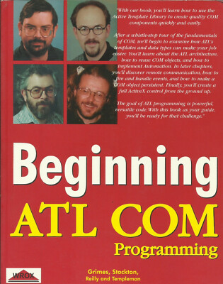 Beginning ATL COM Programming with Visual C by Wrox Paperback