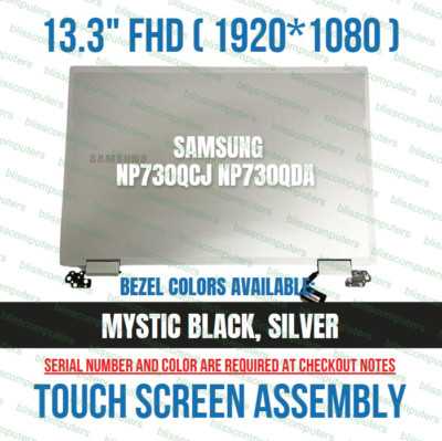 BA96-07426C Samsung Galaxy Book Flex 2 Alpha 13.3'' LCD Assembly NP730QDA-KB1US