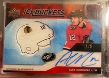 2019-20 UPPER DECK ICE BUCKETS ALEX DEBRINCAT AUTO #3/5 🔥🔥