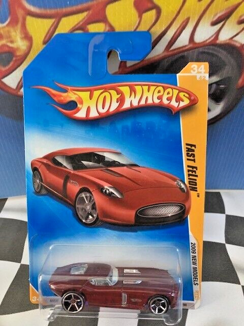 Hot Wheels 2009 First Editions FE New Models 34/42 034 Fast FeLion Red OH5