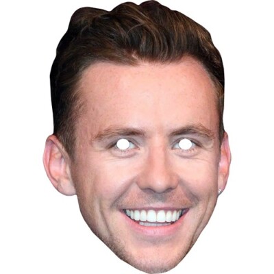 Danny Jones McFly Promi Karte Gesichtsmaske - Ready To Wear - Kostüm