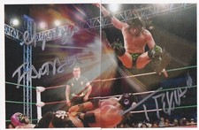 TEXANO JR EL HIJO DEL FANTASMA SIGNED 2016 PANINI LUCHA LIBRE AAA STICKER 71 72