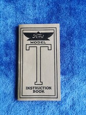 1913 Ford Model T Owners Manual Original 1913 Edition 1913 Speedster Diecast