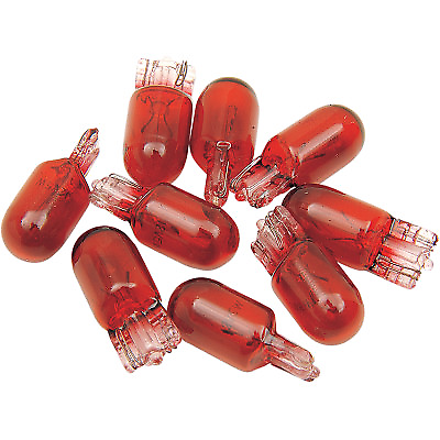 Drag Specialties AD-0913R Marker Light Wedge Bulbs Red