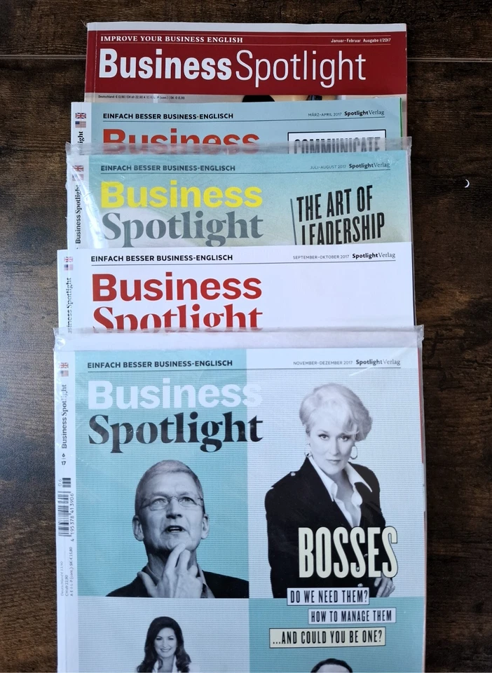 Business Spotlight 2017 - 5 Ausgaben  - Englisch für den Beruf - Bild 1 von 1