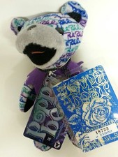 GRATEFUL DEAD BEAN BEAR, By Liquid Blue, POPPA BEAR 187  Birthday 6/15/88 