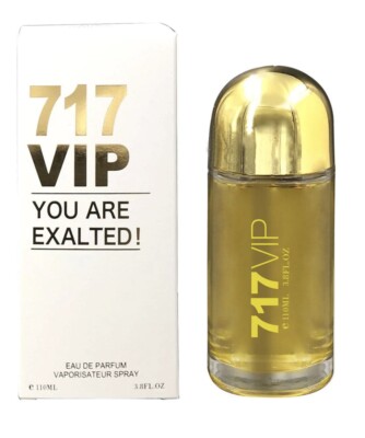 EBC  Perfume For Women 717 VIP Inspired By 212 VIP BY CAROLINA HERRERA 3.4oz*