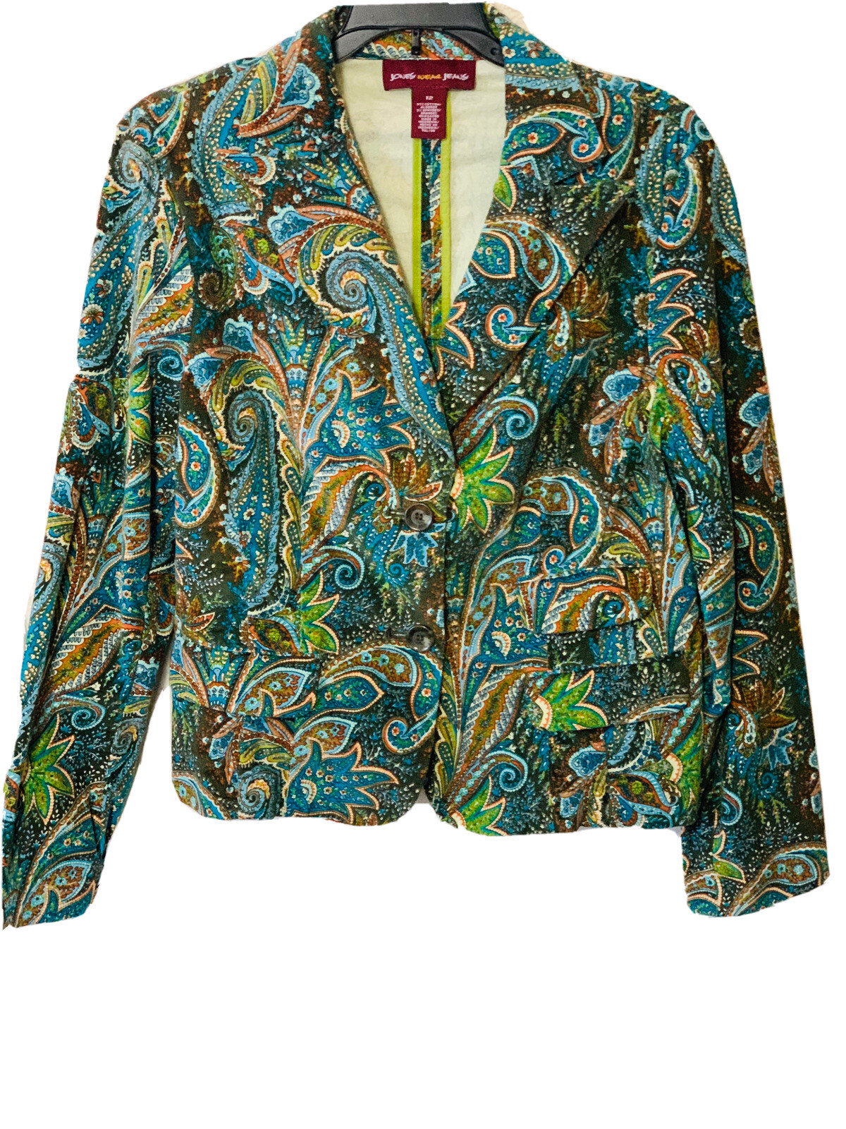 Vintage Jones Wear Blazer 12 Gem