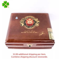 Don Carlos Reserva No. 2 Empty Wood Cigar Box 8.25" x 6.75" x 2.75"