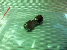 (1) SMA Male to SMA Male RF Barrel Connector Coaxial Antenna Adapter