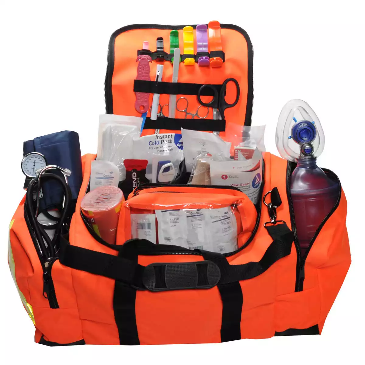 First Responder Medical Kit Deluxe 200 Pieces of First Aid