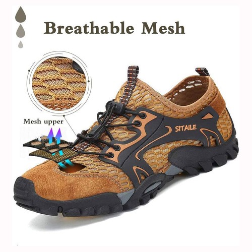 Hiking Water Shoes for Men Women Quick Dry Aqua Swim River Pool Beach Sandals - Picture 22 of 38