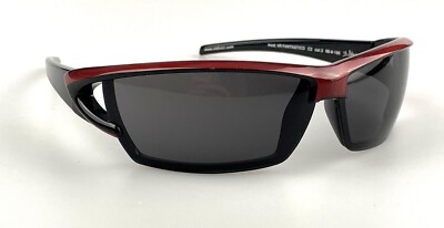 Vintage Vidi Vici Sunglasses mod. VR Fantastico Wrap Black Red Rimless 90s