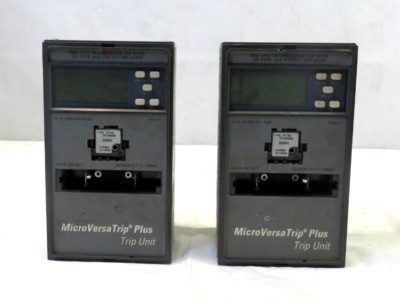 GE MicroVersaTrip Plus Trip Unit A216LI 800A, Lot of 2, FOR PARTS/ REPAIR