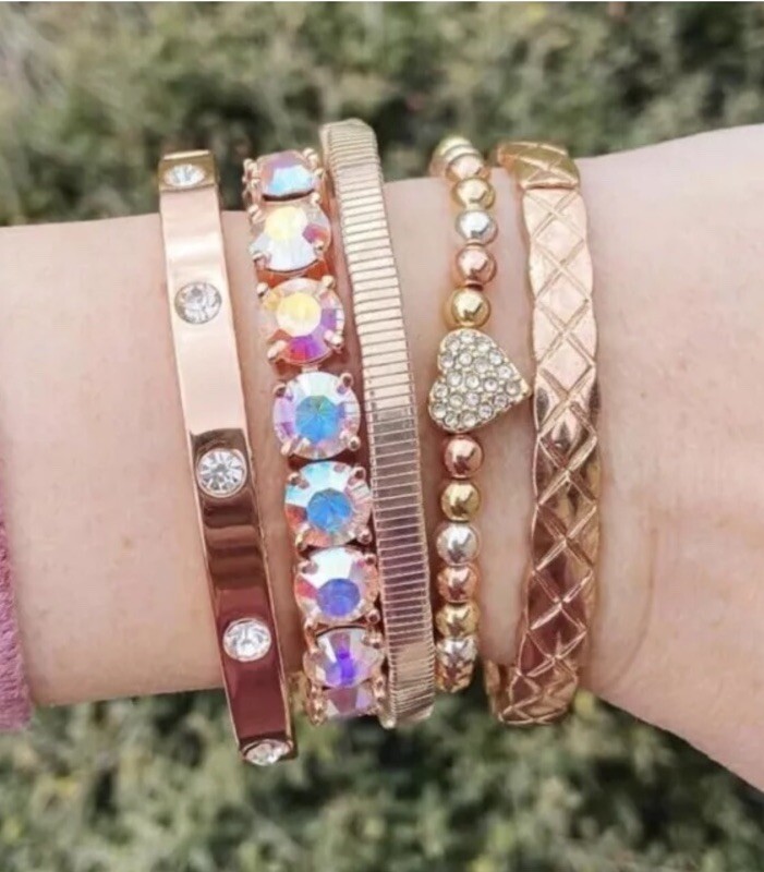 Park Lane Cotton Candy Impression Bracelet Limited Edition Retired, NIB