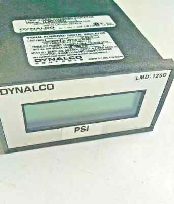 Dynalco controls LMD120D loop signal powered digital indicator NEW