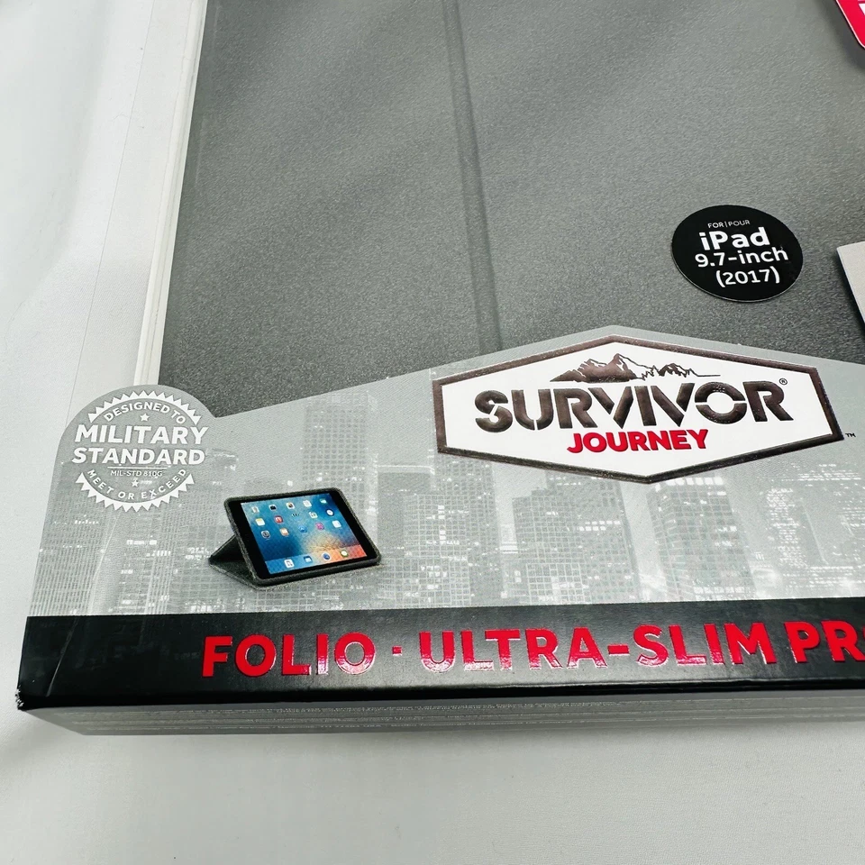 Funda tipo folio Griffin Survivor Journey ultra delgada para iPad Pro de 9,7 pulgadas, Air2 Foto 4 de 4