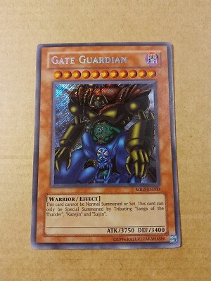 Gate Guardian MRD-EN000 unl Secret Rare Yugioh NM/VLP | eBay