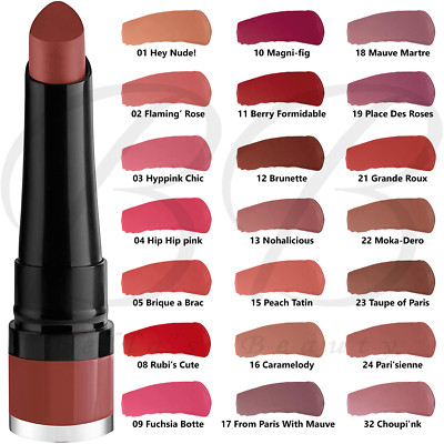 BOURJOIS Rouge Velvet The Lipstick Long Lasting Matte Lippenstift 2,4 g Farbton wählbar