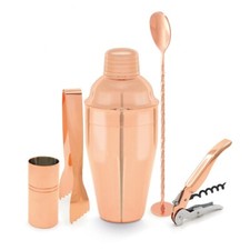 PULLTEX SET 5 PZ COCKTAIL INOX RAME
