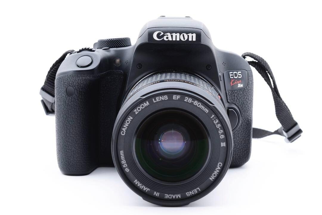 Canon EOS Rebel T7i (Kiss X9i) DSLR Camera with Canon EF 28-80mm