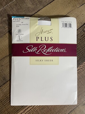 Hanes Silk Reflections Collant Donna Control Top - Nude Perfetto, Morbidi E Setosi, Lavaggio A Mano