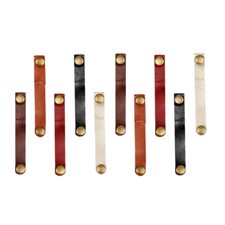 headphone cord organizer wrap USB cable Headphone Leather Cord