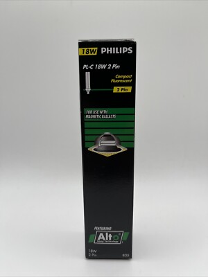 PHILIPS PL-C 18W/835/2P/ ALTO High Performance Compact Fluorescent