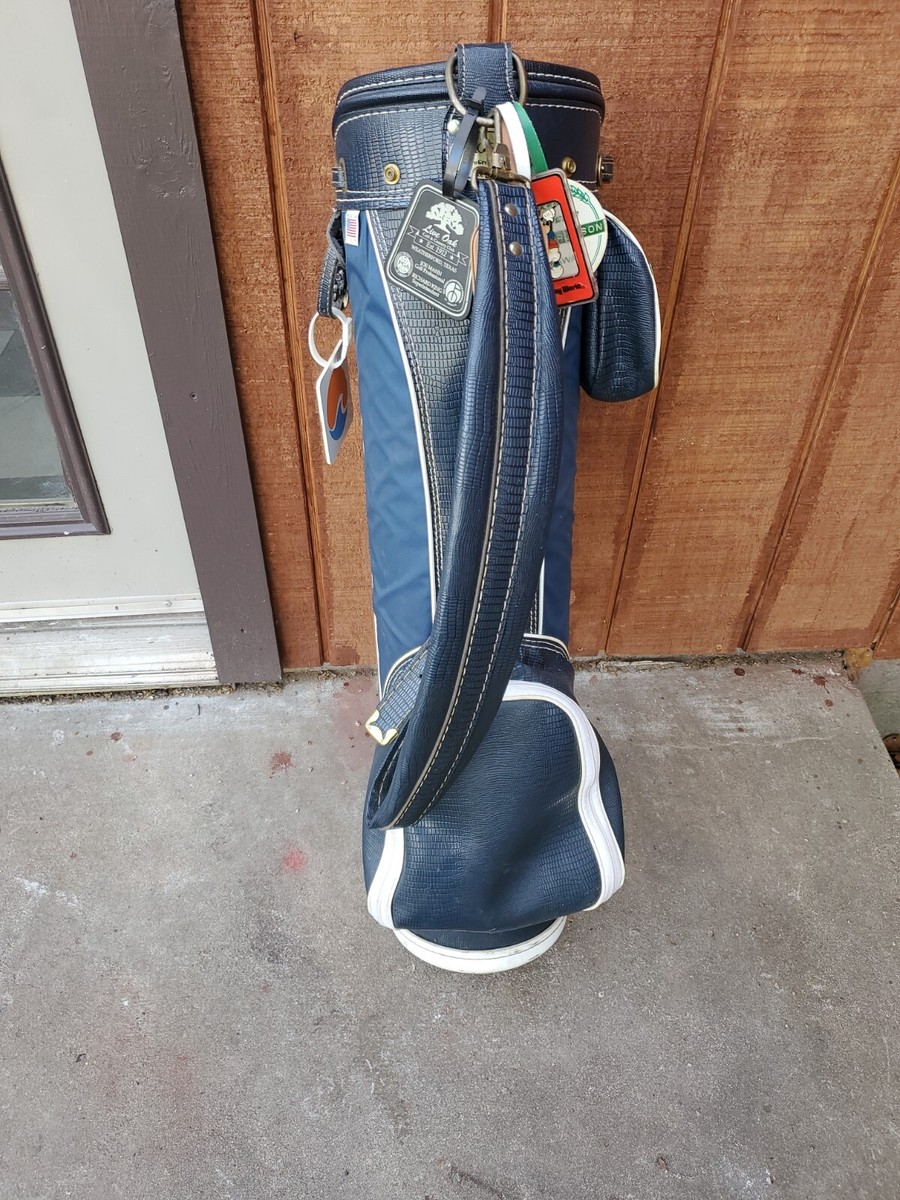 激レア！アメリカ製！HOT-Z ProGroup,lnc.キャディバッグ Hot Z Pro Group Leather Golf Club Bag USA | eBay