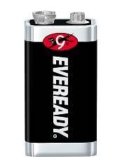 Eveready Heavy Duty 9 Volt Batteries 12 Pack Carbon Zinc Super Heavy Duty
