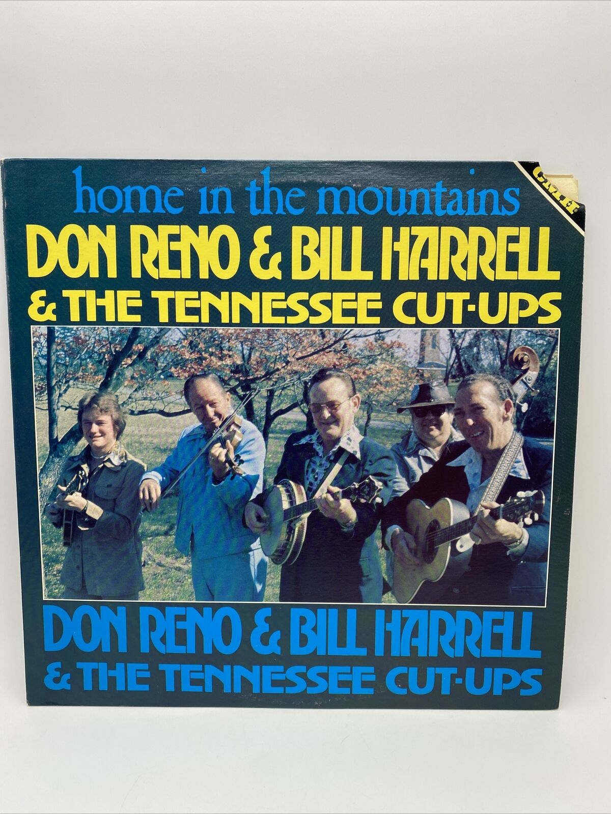 Don Reno & Bill Harrell & The Tennessee Cut-Ups LP 1977 CMH Records 
