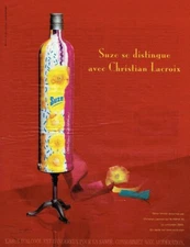 advertising 0321 2003 Suze aperitif stands out 2 Christian Lacroix