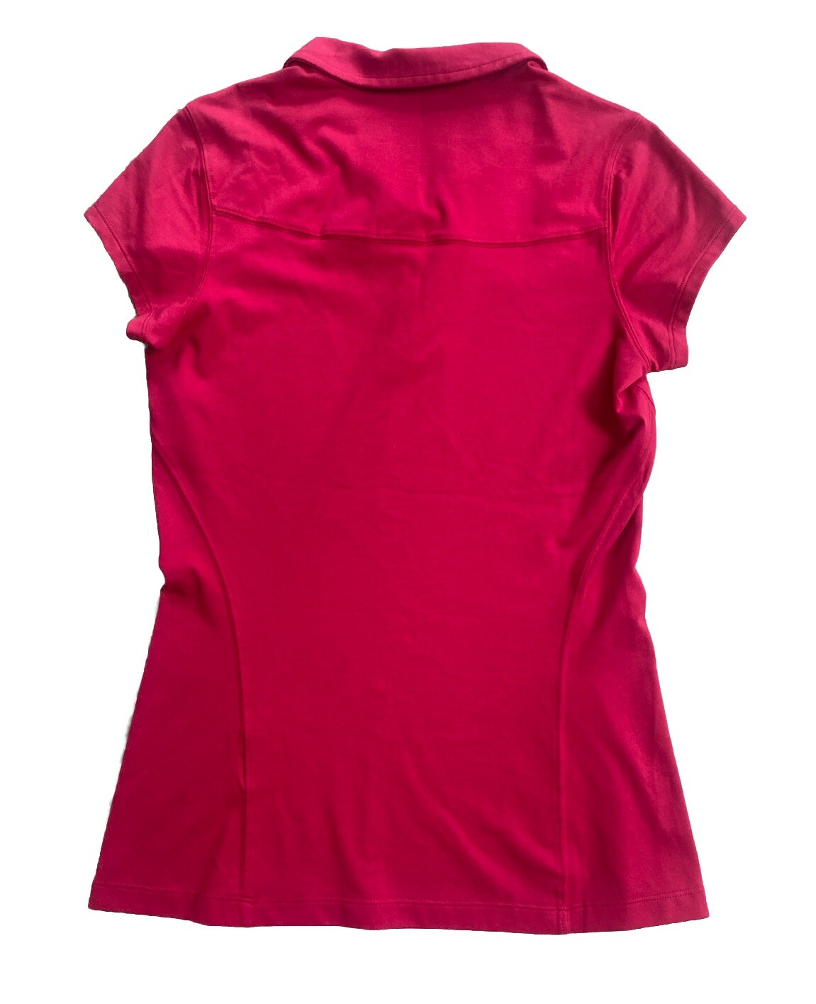 Polo Arc'Teryx donna relaxed fit coupè ampia manica corta rosa taglia S