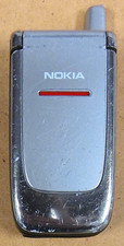 Nokia 6061 - Silver and Black  Fido Wireless  Very Rare Cellular Flip Phone