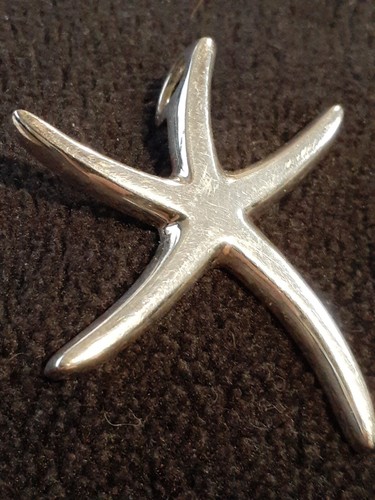 STERLING SILVER STAR PENDANT FINE JEWELRY