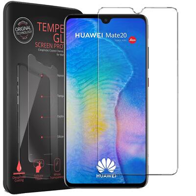 4x SchutzFolie Für Huawei Mate 20 GlasFolie Glas Folie Folie klar