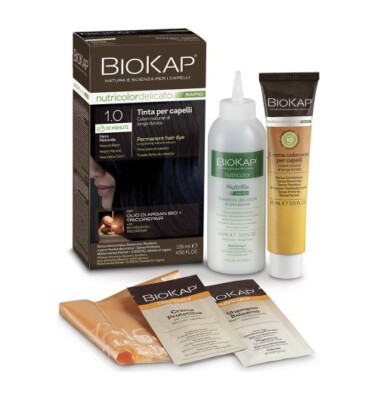 Tinta Capelli Nutricolor Delicato Rapid BioKap  1.0 Nero Naturale