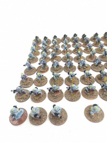 Imperial Troopers Black Guard Officer Bolter 15mm Metal Painted X80 Laserburn - Picture 2 of 24